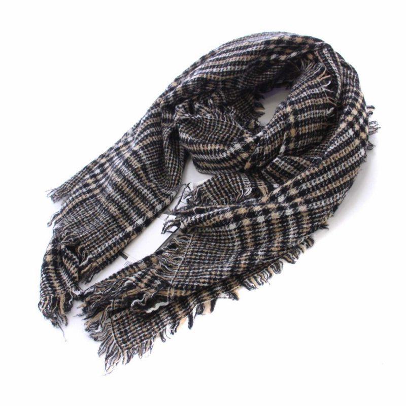 未使用品 ファリエロサルティ Faliero Sarti 23AW ストール チェック 