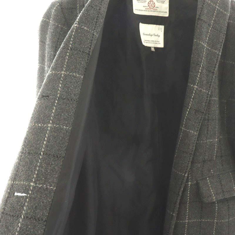 セブンデイズサンデイ SEVENDAYS＝SUNDAY ハリスツイード チェスター