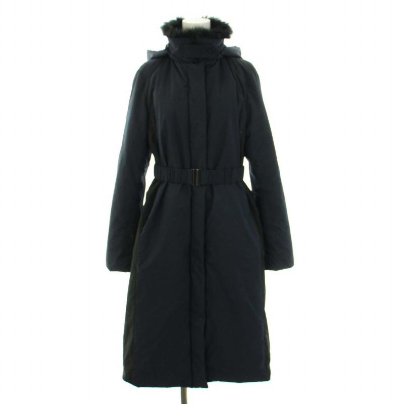 ポールスミスダウンロングコート黒ブラック