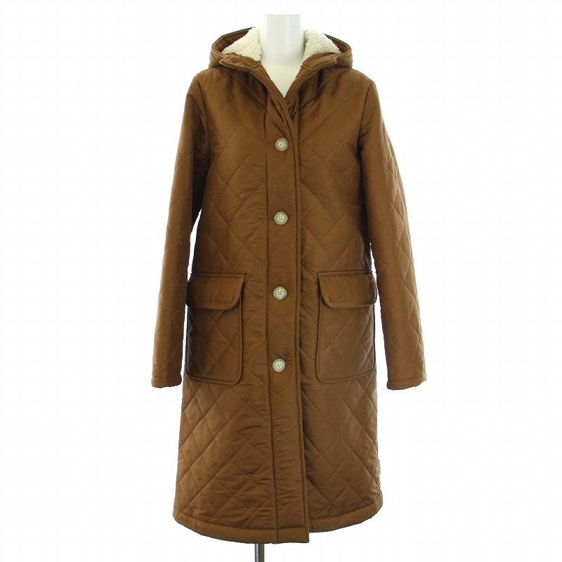 トラディショナルウェザーウェア キルティングコート 中綿 裏ボア