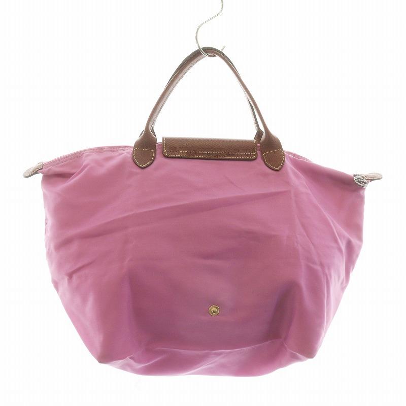 ロンシャン　ピンク ナイロン ハンドバッグ　ルプリアージュ LONGCHAMP（ロンシャン） ル プリアージュ トートバッグ ハンドバッグ