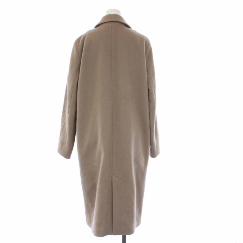 ESTNATION ウールビーバーチェスターコート サイズ44 キャメル