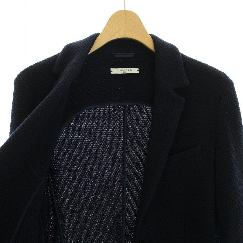 チルコロ1901 CIRCOLO1901 テーラードジャケット シングル 2B