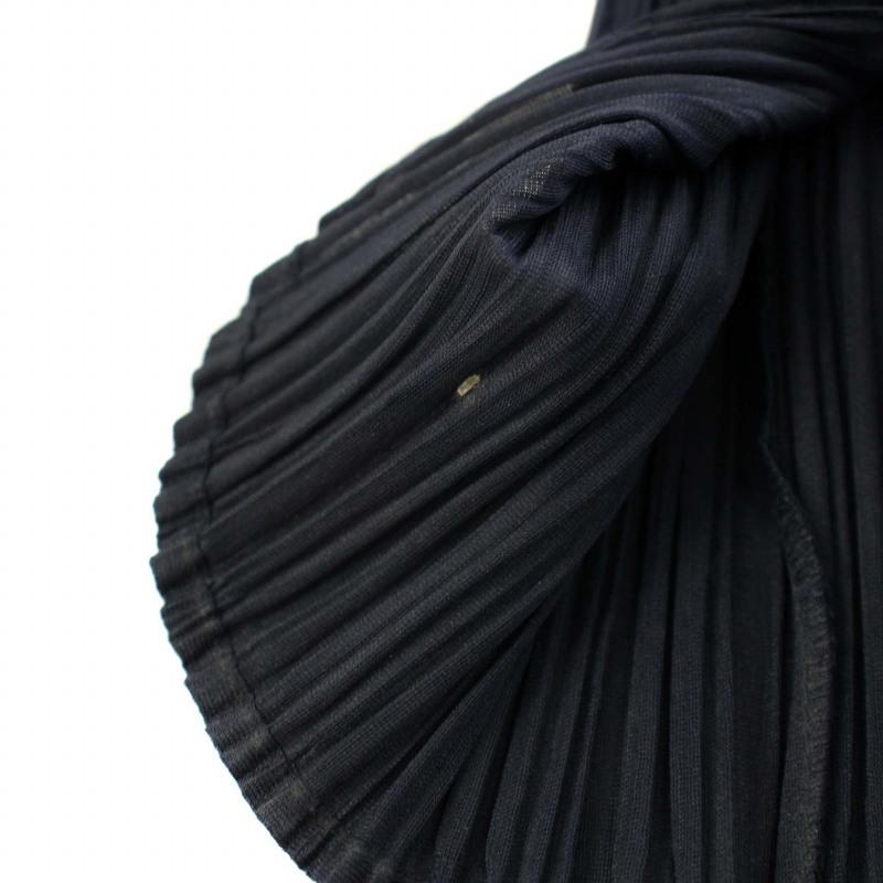 プリーツプリーズ PLEATS PLEASE イッセイミヤケ シャツ ブラウス 丸襟 