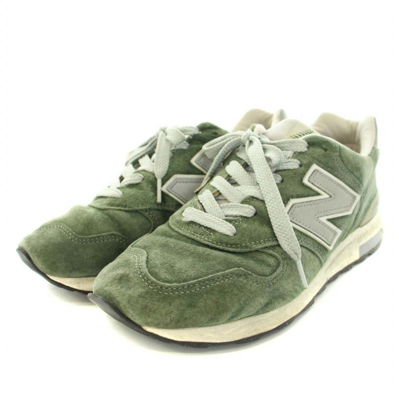 ニューバランス NEW BALANCE M1400MG スニーカー シューズ スエード US9 27.0cm 緑 グリーン グレー /YT ●D メンズ｜vectorpremium｜02