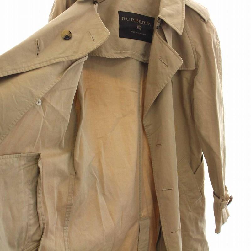 バーバリー BURBERRY トレンチコート ロング アウター 40 L ベージュ  