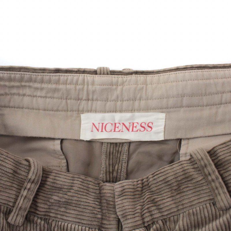 ナイスネス NICENESS 22AW EMERSON コットン コーデュロイパンツ ナイスネス NICENESS 22AW EMERSON コットン コーデュロイパンツ
