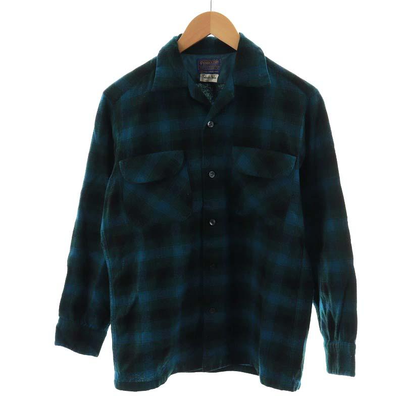 Pendleton 60's オンブレ チェック グリーンボードシャツ 【公式通販】