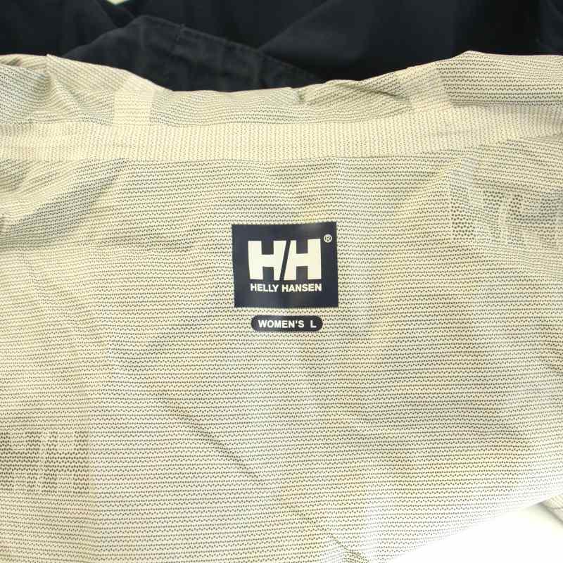 ヘリーハンセン HELLY HANSEN アルマークジャケット マウンテンパーカー ナイロン フード ジップアップ ロゴ 牛革 L 紺 HOW11512｜vectorpremium｜04