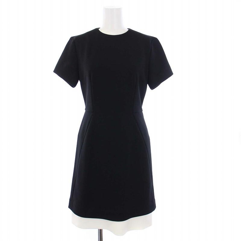 ヨーコチャン YOKO CHAN タイトワンピース ひざ丈 半袖 レイヤード  