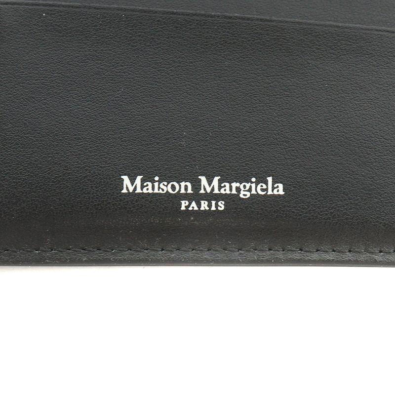 メゾンマルジェラ 14 Maison Margiela 14 カードケース パスケース ラバーレザー 黒 ブラック S35UI0540 /AN18 メンズ｜vectorpremium｜03
