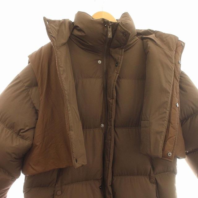 ザラ ZARA Ader error レイヤード ダウンコート ロング コート ベスト 