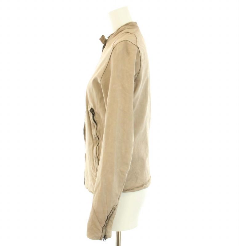 シシ sisii ライダースジャケット レザージャケット アウター シングル