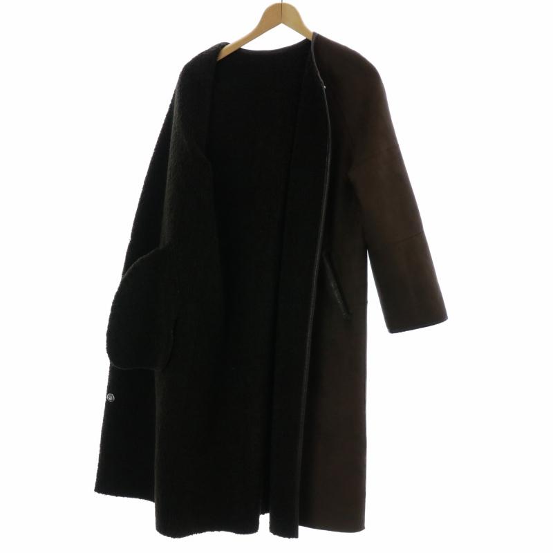 TORRAZZO DONNA フェイクファー×フェイクムートンコート TORRAZZO DONNA フェイクファー×フェイクムートンコート