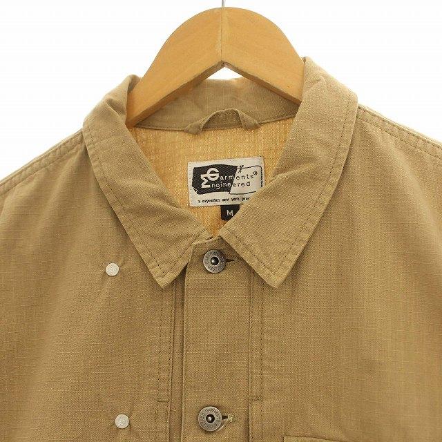 エンジニアードガーメンツ Engineered Garments 旧タグ ミリタリー ジャケット リップストップ 長袖 M ベージュ｜vectorpremium｜04