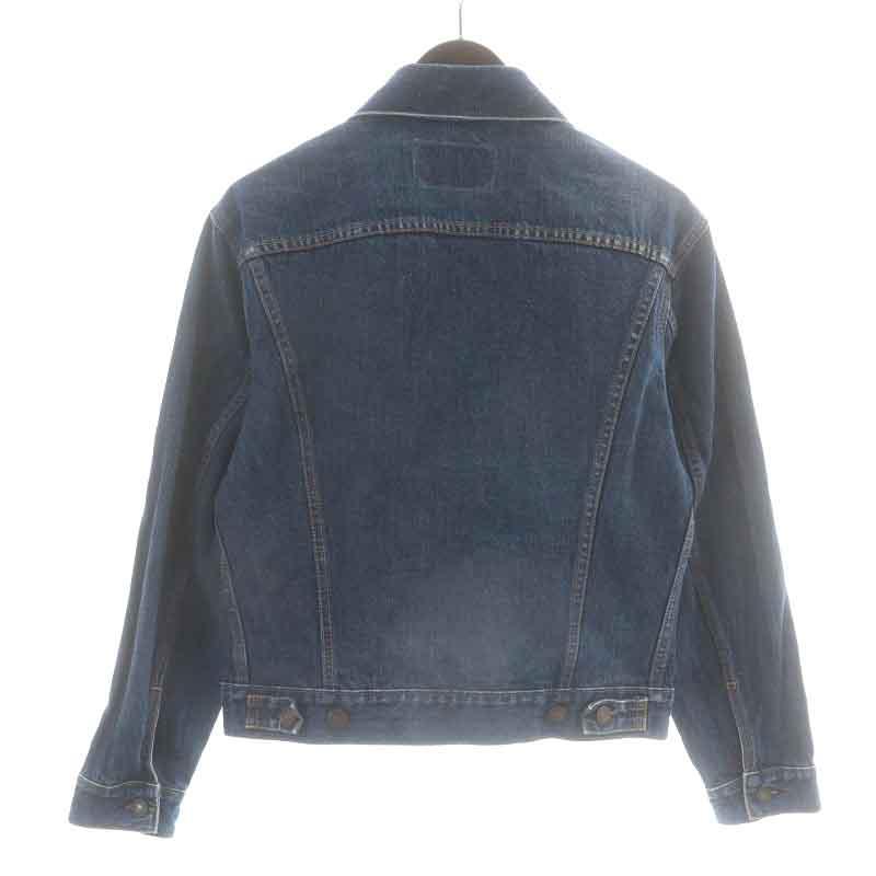 リーバイス Levi's 00s 復刻 Gジャン ジージャン デニムジャケット ステンカラー シングル USED加工 M 紺 ネイビー 70505-0301｜vectorpremium｜02