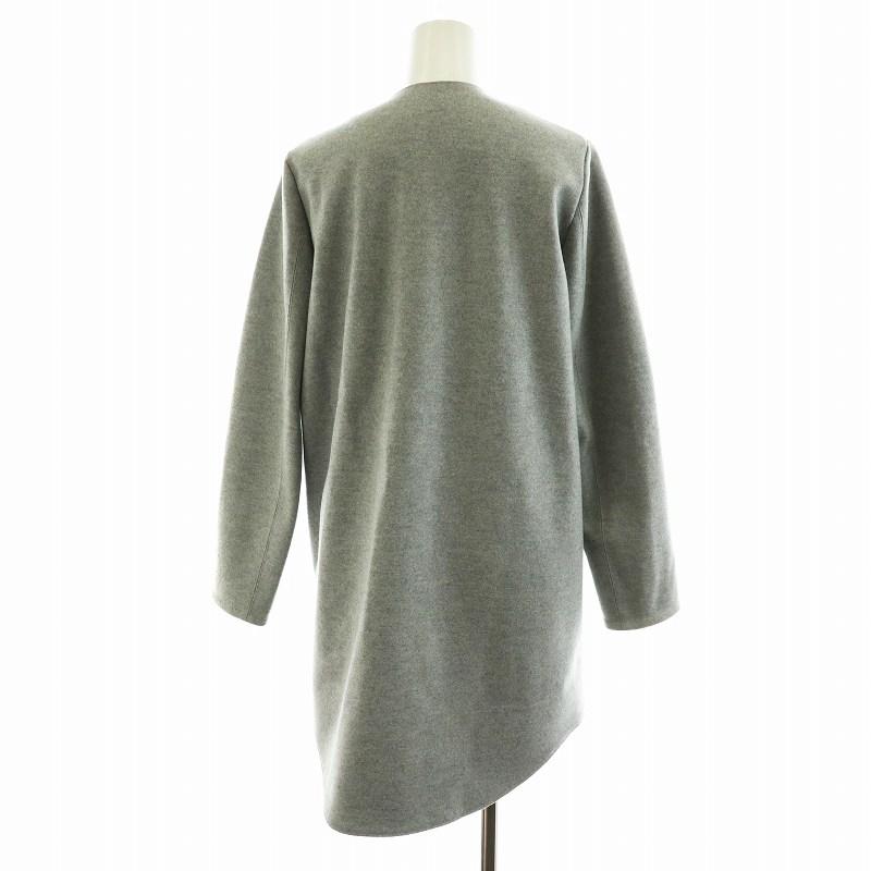 新品　ザ　リラクス　ウールショートジャケット　グレー THE RERACS ザリラクスウールショートジャケットグレー