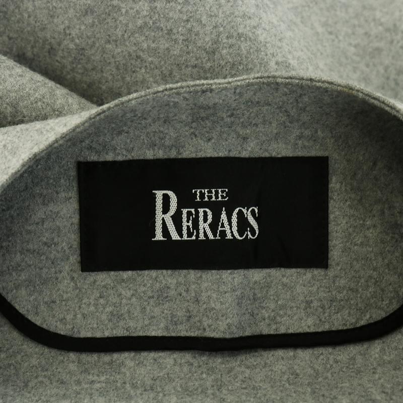 ザ リラクス THE RERACS ノーカラーコート ミドル丈 ウール アウター  