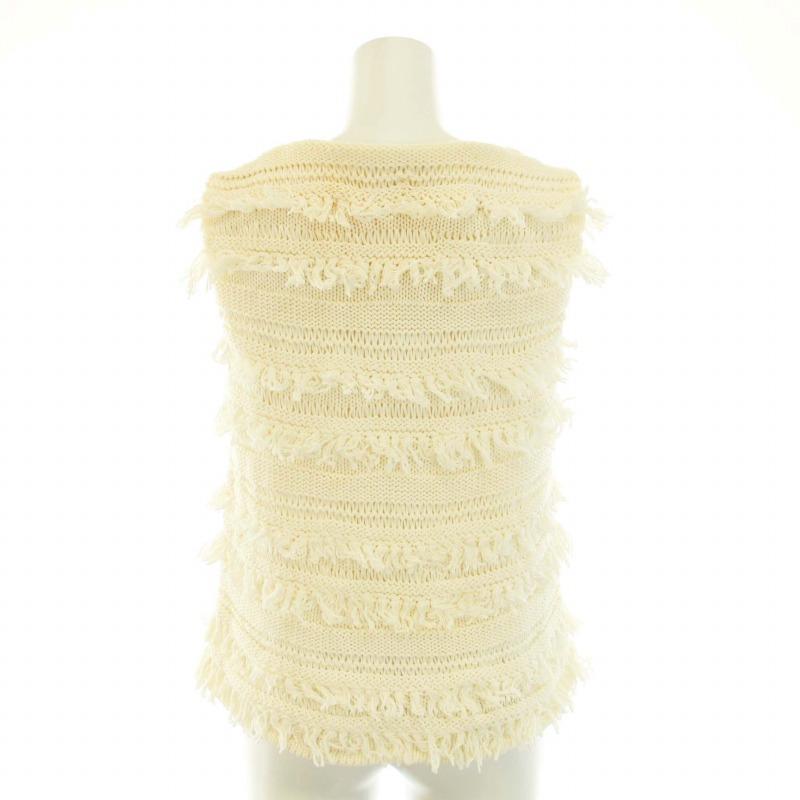 Drawer ドゥロワー ワンピース ロング ノースリーブ レース切替 シルク  