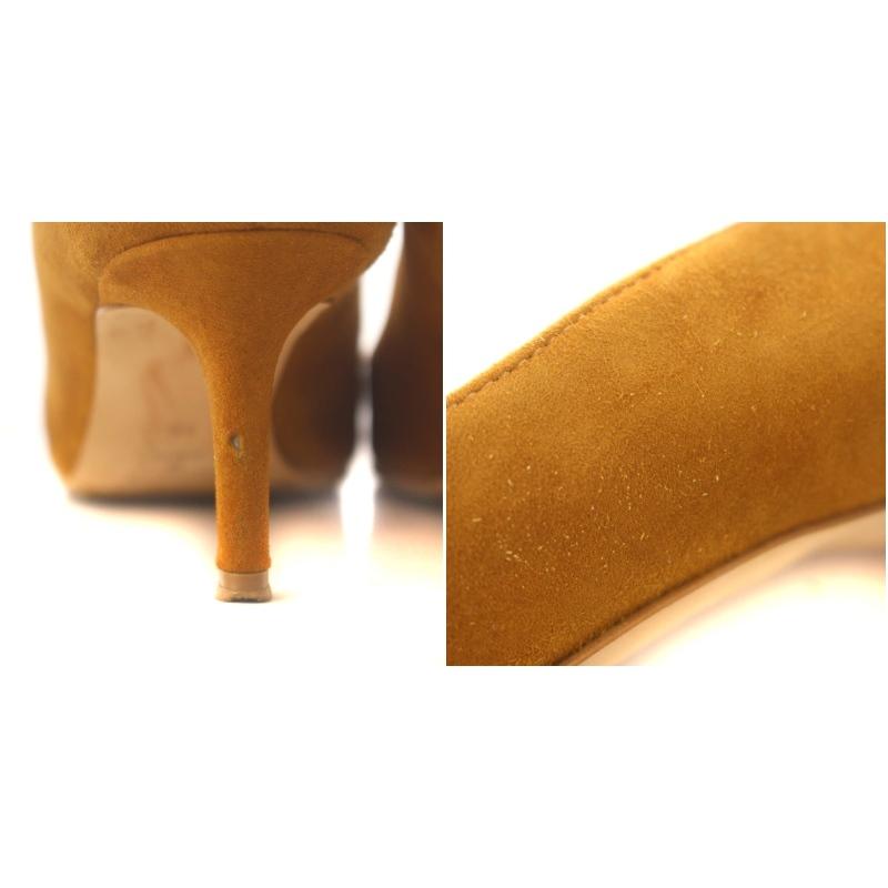 ブレンタ BRENTA 22AW Suede Pumps スエードパンプス ポインテッドトゥ