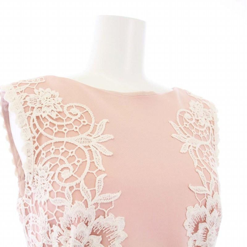 タダシショージ TADASHI SHOJI Marlene Neoprene Embroidered Dress 