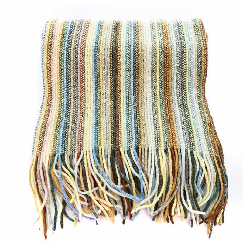 ジョンストンズオブエルガン Johnstons of Elgin マフラー フリンジ  