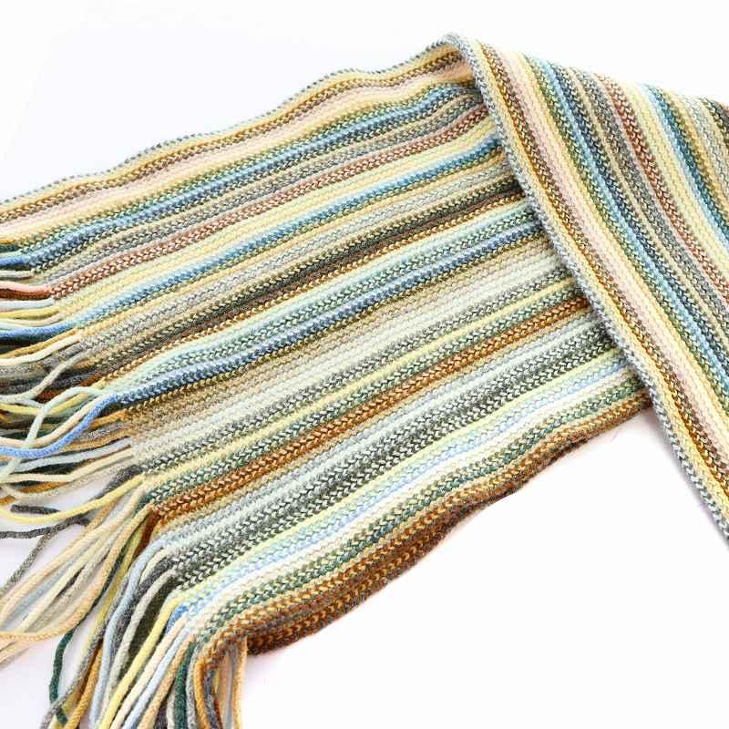 ジョンストンズオブエルガン Johnstons of Elgin マフラー フリンジ  