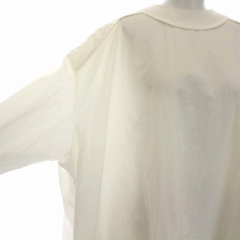 ローヘン LOHEN ヨークネックバックギャザーワンピース ロング 長袖 F  