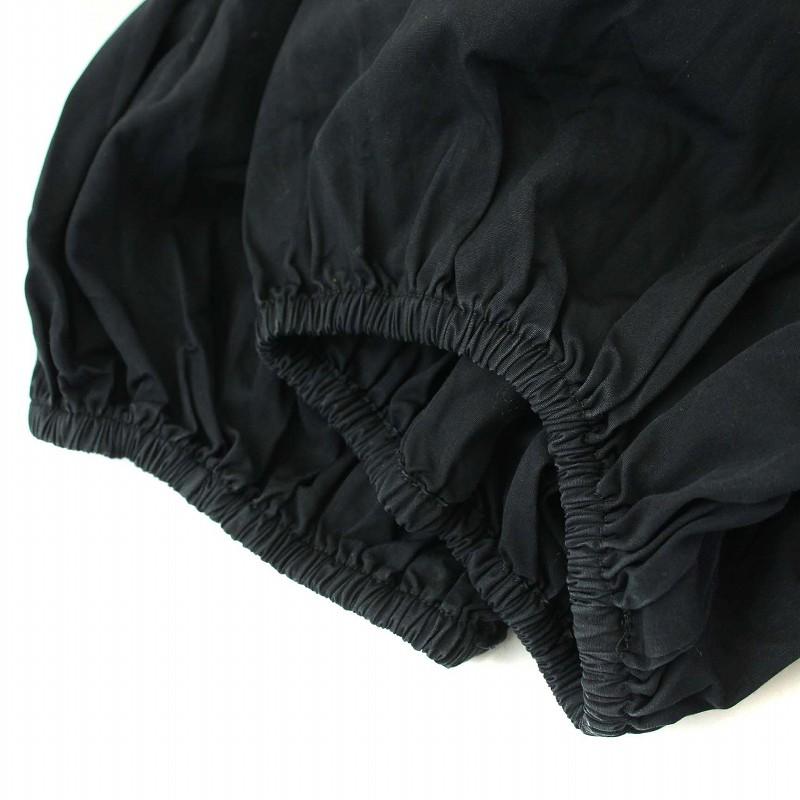 エヴァマン EVA MANN 23SS ワンピース バルーンスリーブ 七分袖 ひざ丈  