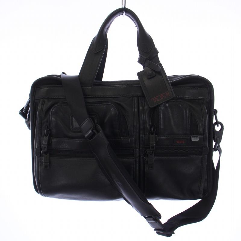 TUMI T-PASS ビジネスバッグ エクスパンダブル 3層式 【未使用級】 TUMI トゥミ T-PASS Expandable エクスパンダブル