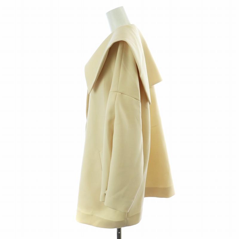 美品　リテン　セーラーカラーコート リテン LIten 24SS セーラーカラーコート ミドル丈 ビッグカラー