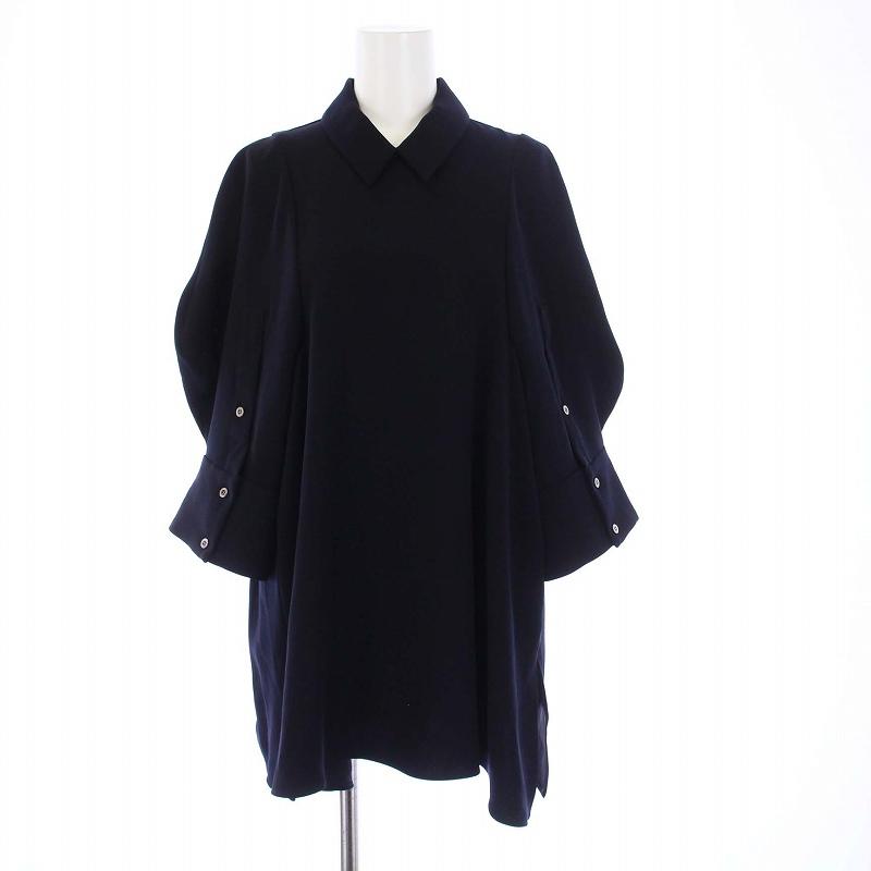 ENFOLD エンフォルド　COLLARED FLARE PULLOVER 11012300GA2302320010001?$VS_520$