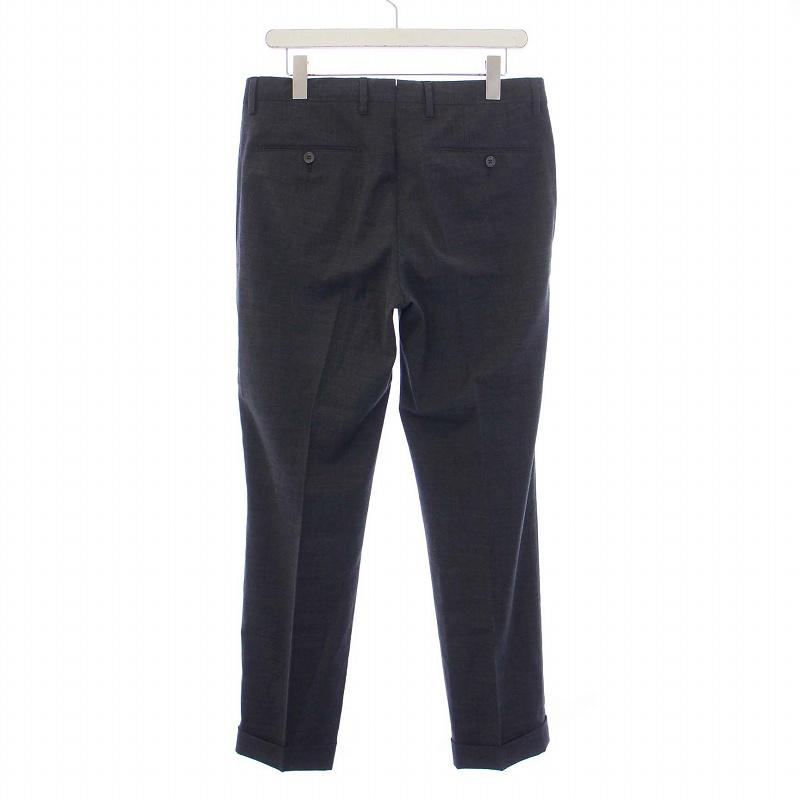 BEAMS F】GERMANOスラックス（ダークグレー）