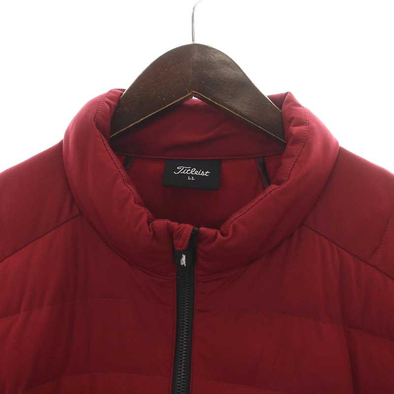 タイトリスト TITLEIST ゴルフウェア 中綿ジャケット ジップアップ  