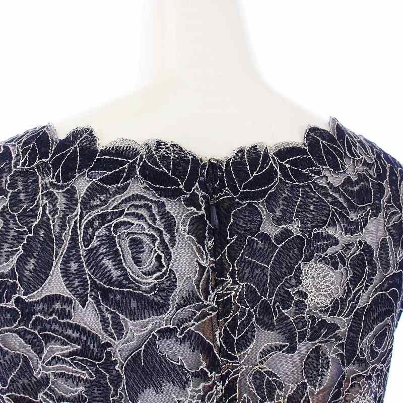 タダシショージ TADASHI SHOJI ROSE MOTIF SHEATH DRESS ワンピース  