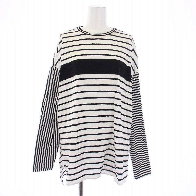 24SS】エンフォルドSTRIPE PLEATS PULLOVER
