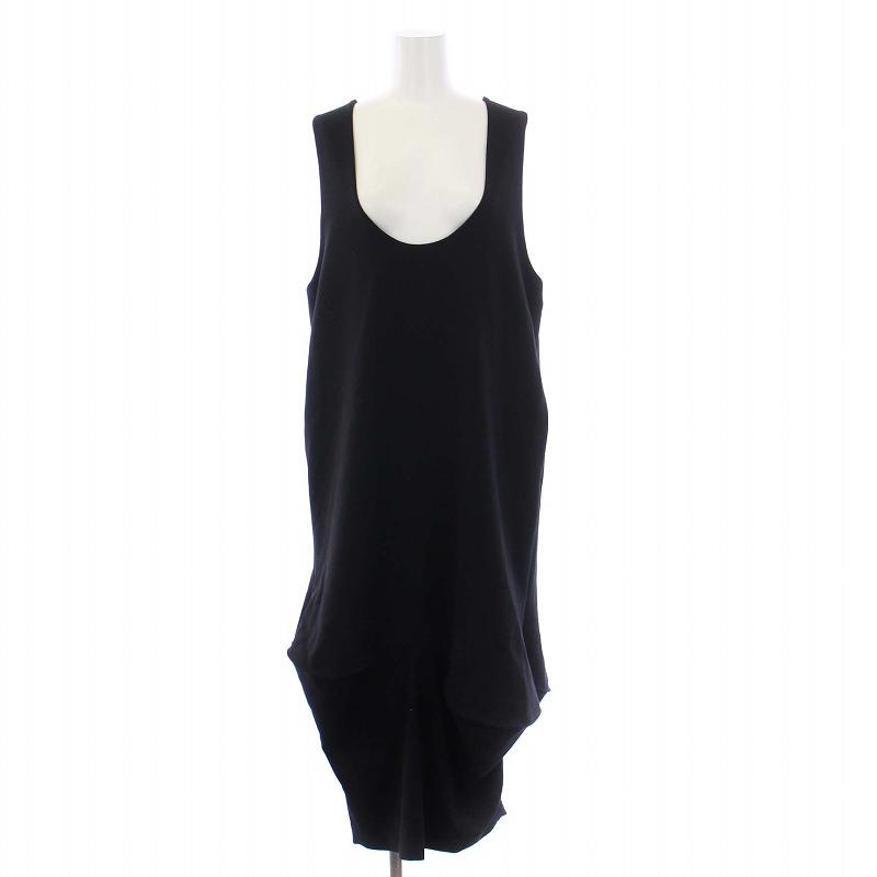 ENFOLD ワンピース　ジャンパー　スカート　ブラック　36 ENFOLD ワンピース ジャンパー スカート ブラック 36 - メルカリ