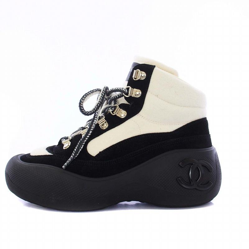 CHANEL シャネル 23AW High-Top Sneaker ハイトップ スニーカー CHANEL シャネル 23AW High-Top Sneaker ハイトップ スニーカー