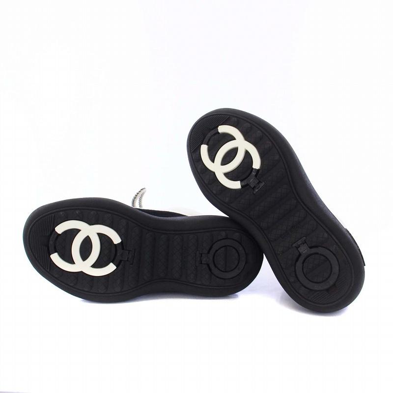 CHANEL シャネル 23AW High-Top Sneaker ハイトップ スニーカー CHANEL シャネル 23AW High-Top Sneaker ハイトップ スニーカー