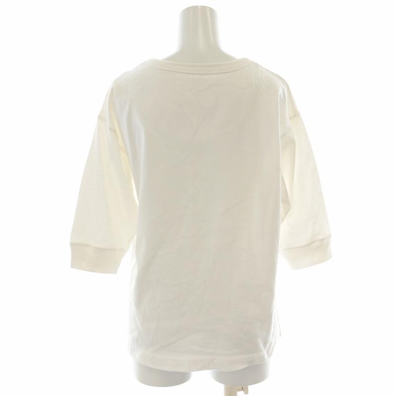 マーガレットハウエル MHL. 22SS NATURAL ROUGH COTTON JERSEY Tシャツ 