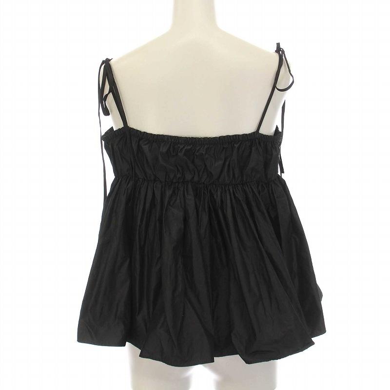 Gypsohila ジプソフィア パフパフキャミ ブラック ジプソフィア gypsohila パフパフキャミソール