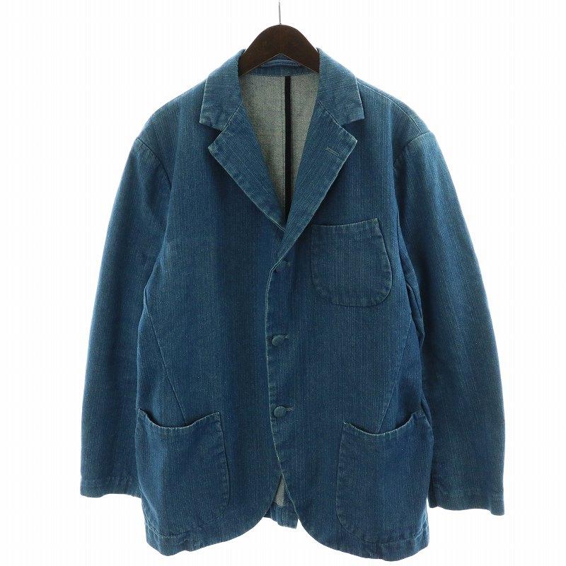 エヴィス EVISU 山根ジーンズ テーラードジャケット シングル 