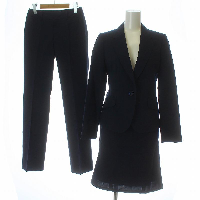 LES MUES Femme Precious Stretch 3ピース スーツ セットアップ 上下 