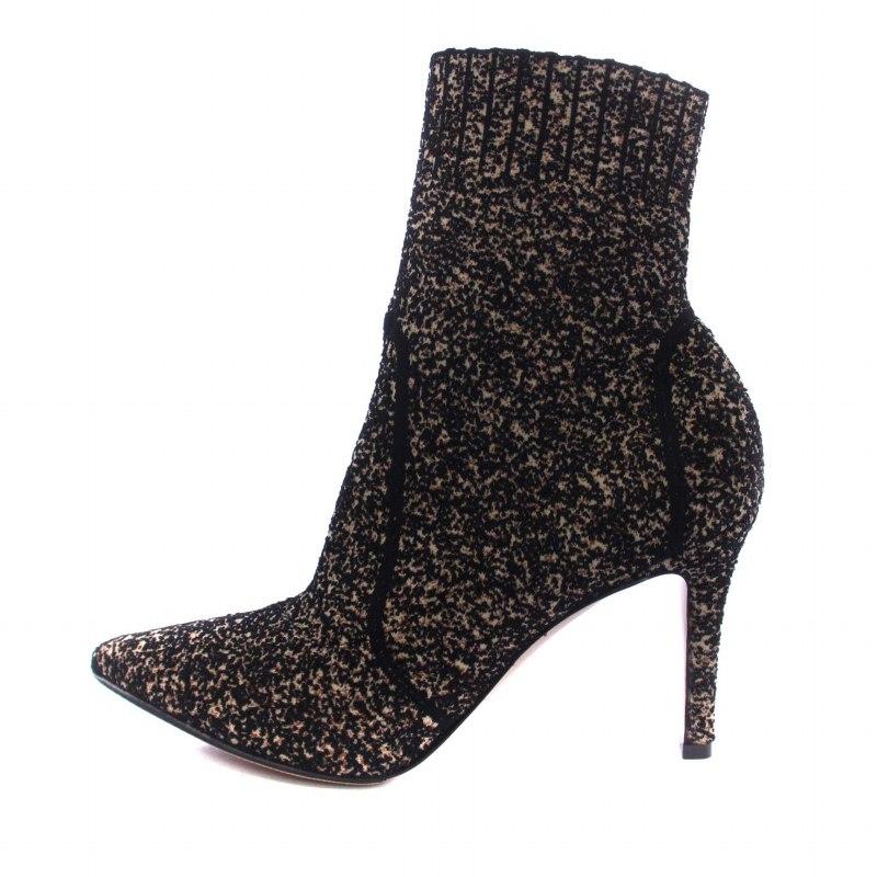 ジャンヴィトロッシ Gianvito Rossi ソックスブーツ ショートブーツ 
