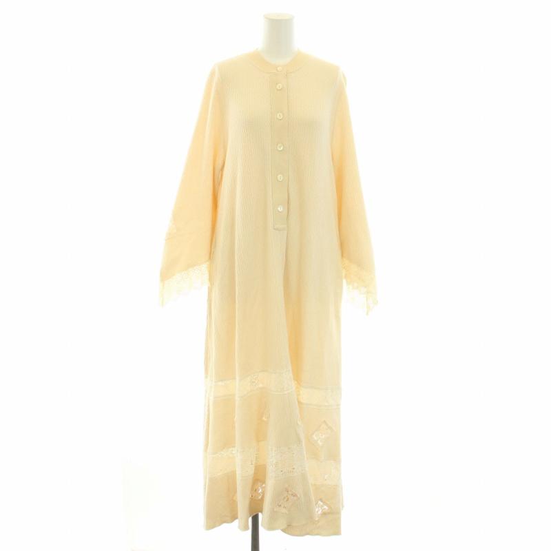 ロンハーマン Ron Herman 22AW ハニカムコットンレースドレス  