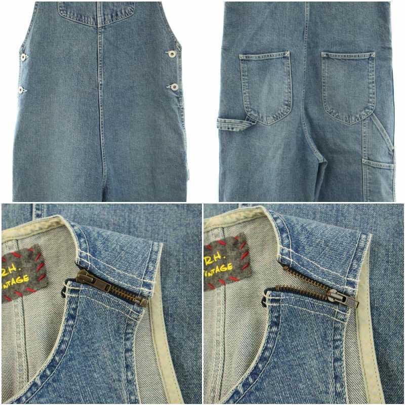 ロンハーマン ヴィンテージ R.H.vintage 22AW デニムオールインワン 