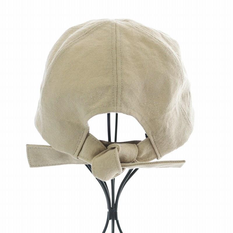 ENTWURFEIN wool CAPベージュ