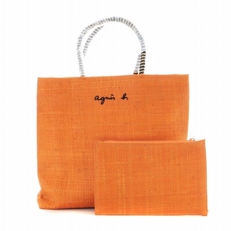 未使用品 アニエスベー 23SS IENA イエナ別注 マダガスカル トート  