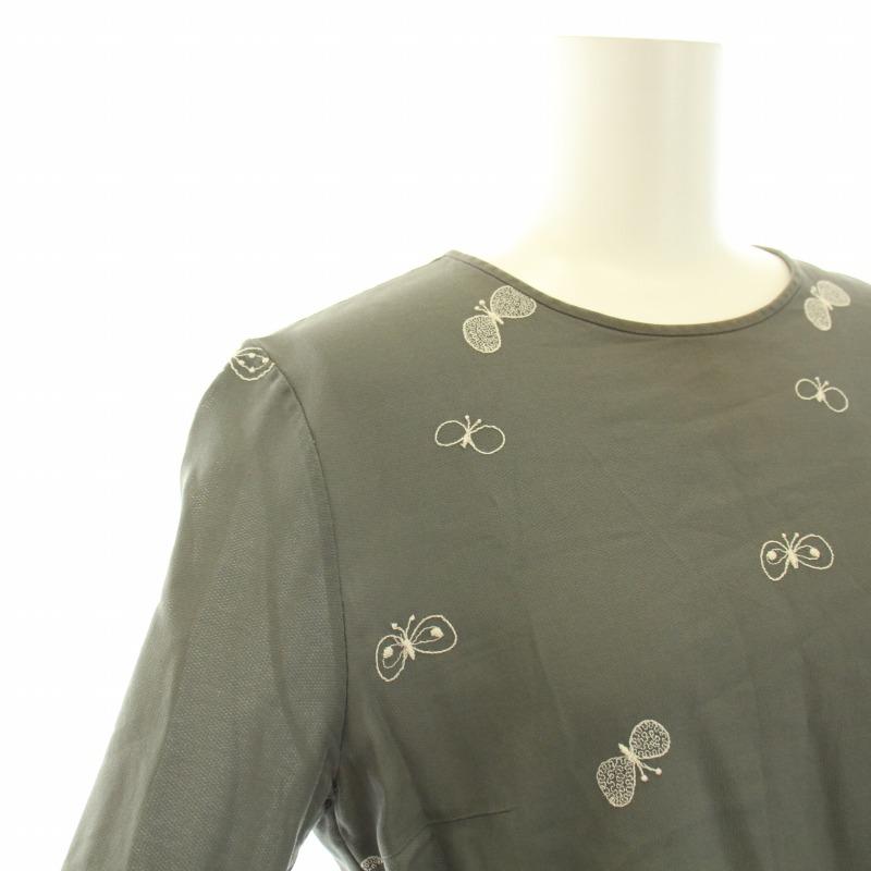 ミナペルホネン mina perhonen チョウチョ choucho カットソー