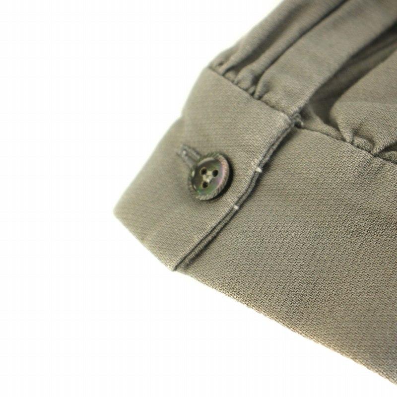 minä perhonen 蝶刺繍 長袖シャツ グリーン ミナペルホネン mina perhonen チョウチョ choucho カットソー